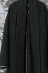 Mutedance 24 Autumn and Winter Collarless Belt Wool Coat MD-MD24FW40-OLIVE GREEN MD24FW39